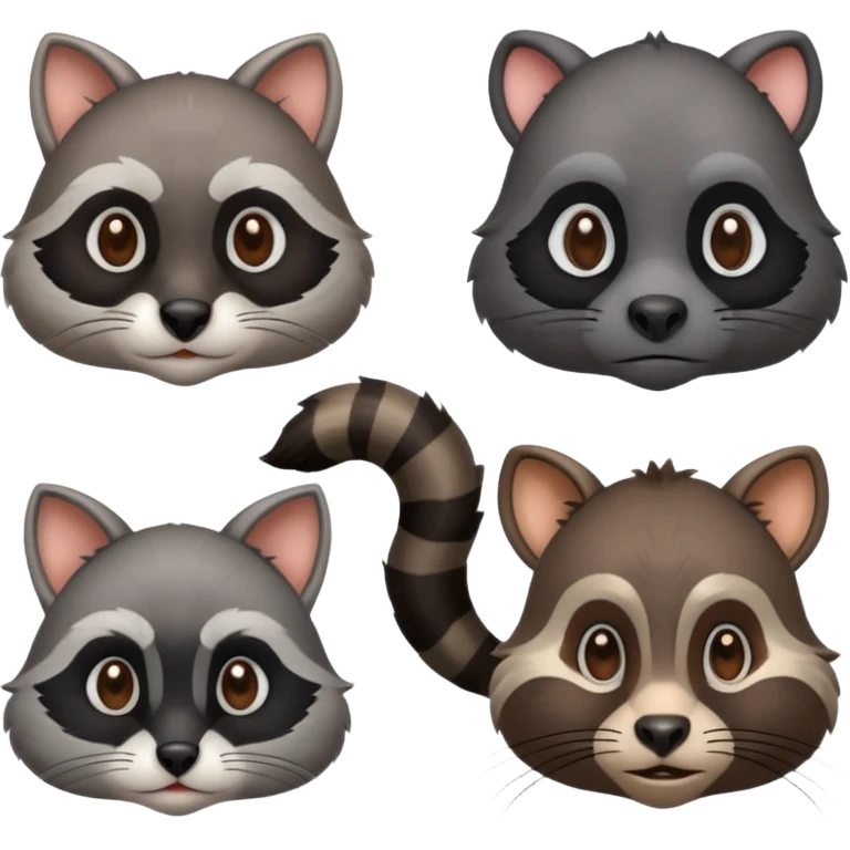 🦝🦍🐈🐎🐀 emoji