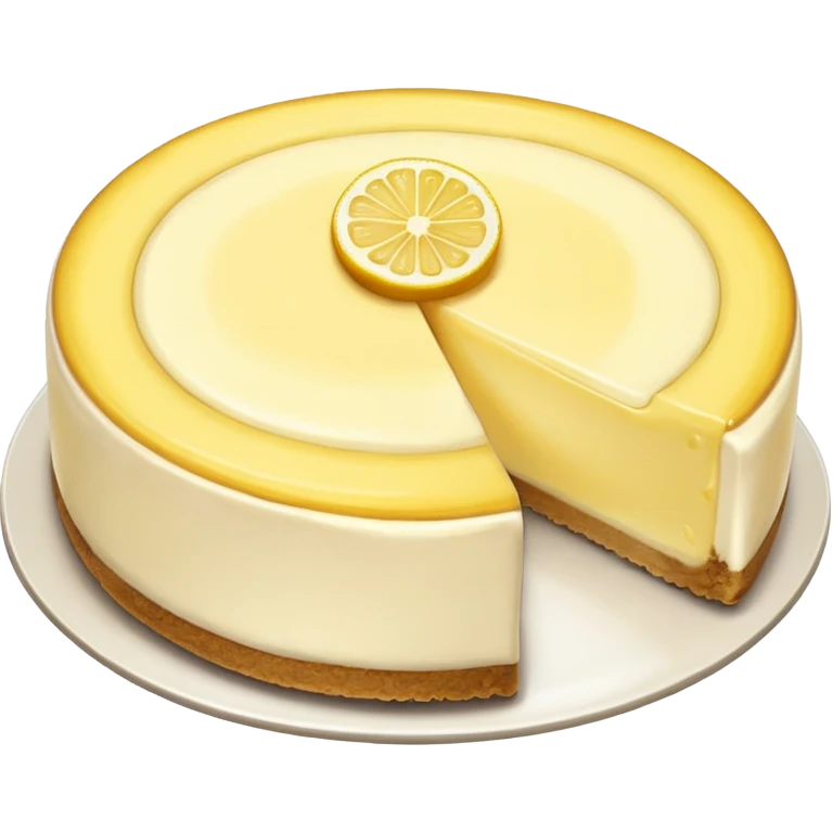 lemon cheesecake emoji