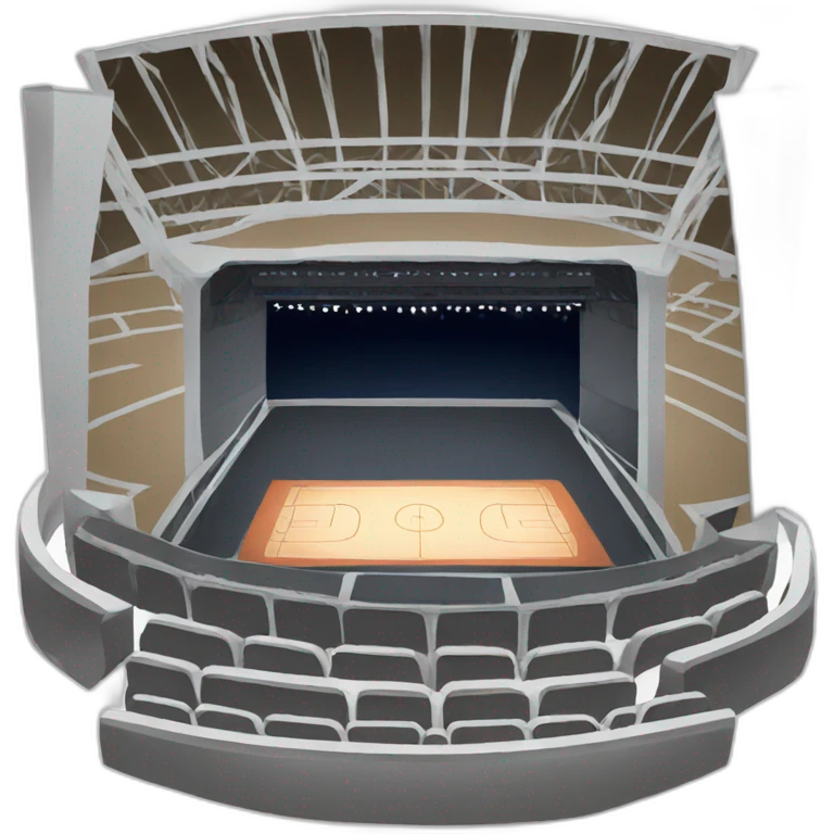 Stadium stage emoji