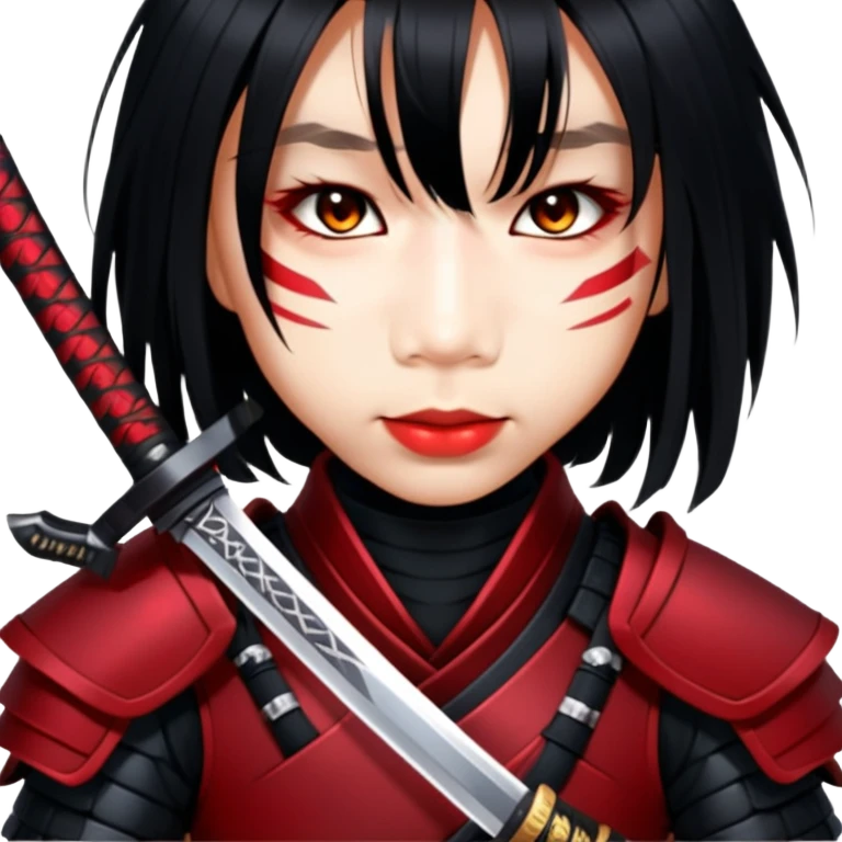 Fierce Samurai emoji