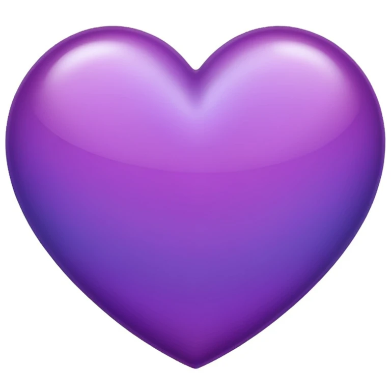 purple heart with a gradient emoji