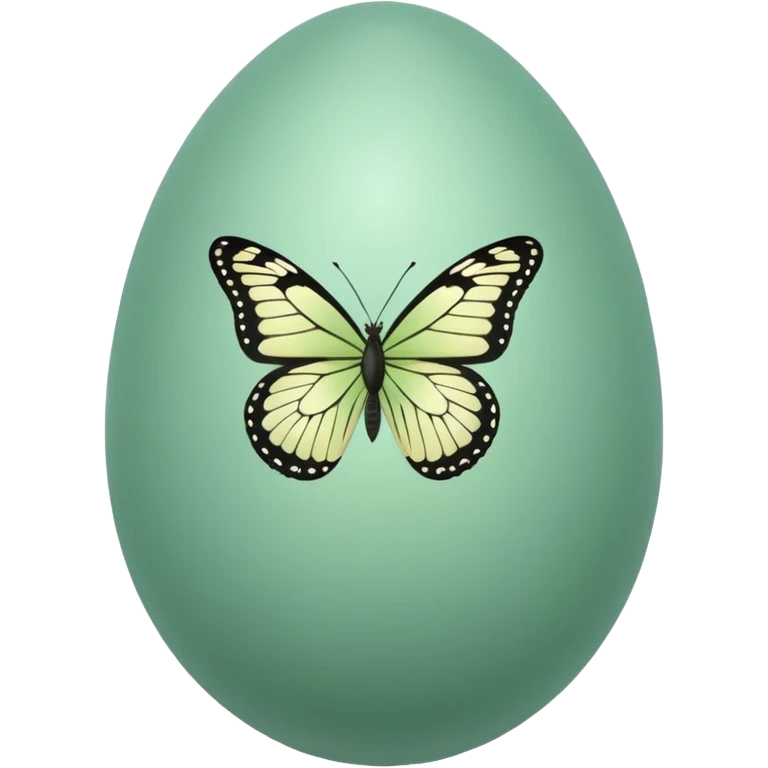 butterfly egg emoji