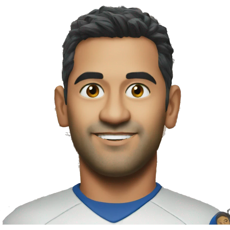 dhoni emoji
