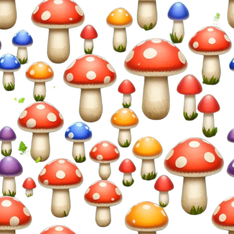 Грибы emoji