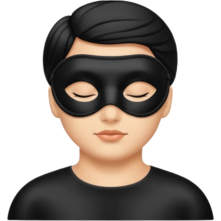 Sleeping mask emoji