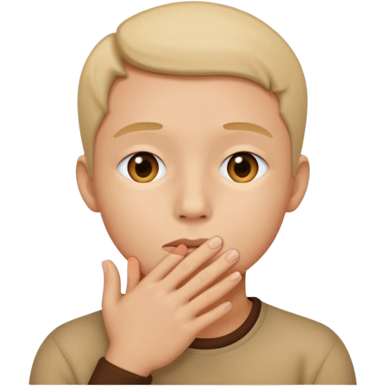 🫂+🤫 emoji