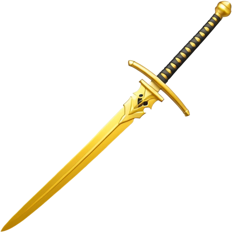 yellow katana emoji
