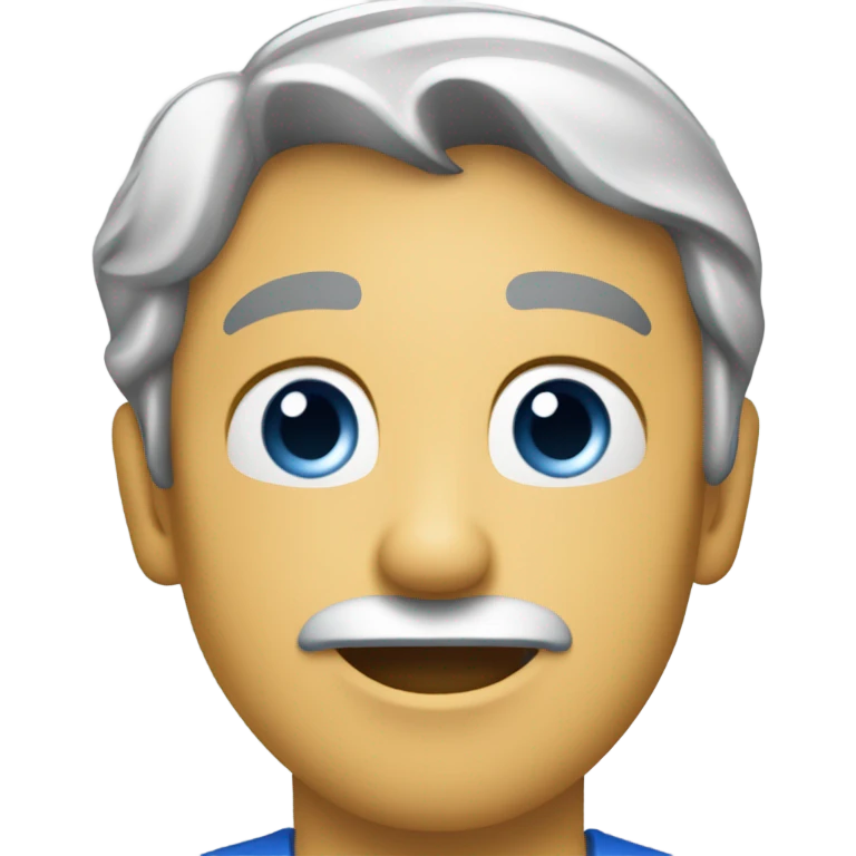 Синий тако emoji