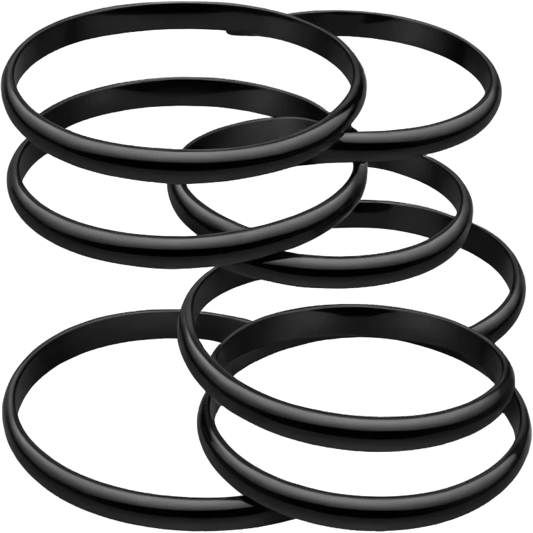 Black Bangles emoji