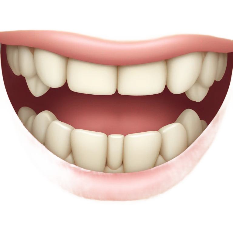 British teeth emoji