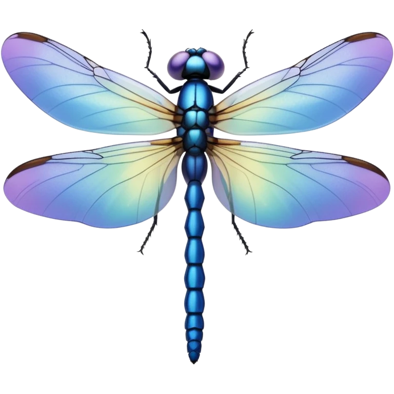 Periwinkle Dragonglfly emoji
