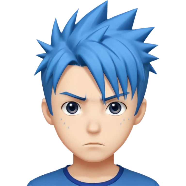 Blue lock emoji