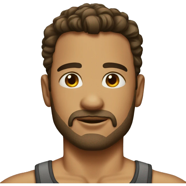 Tank top man emoji