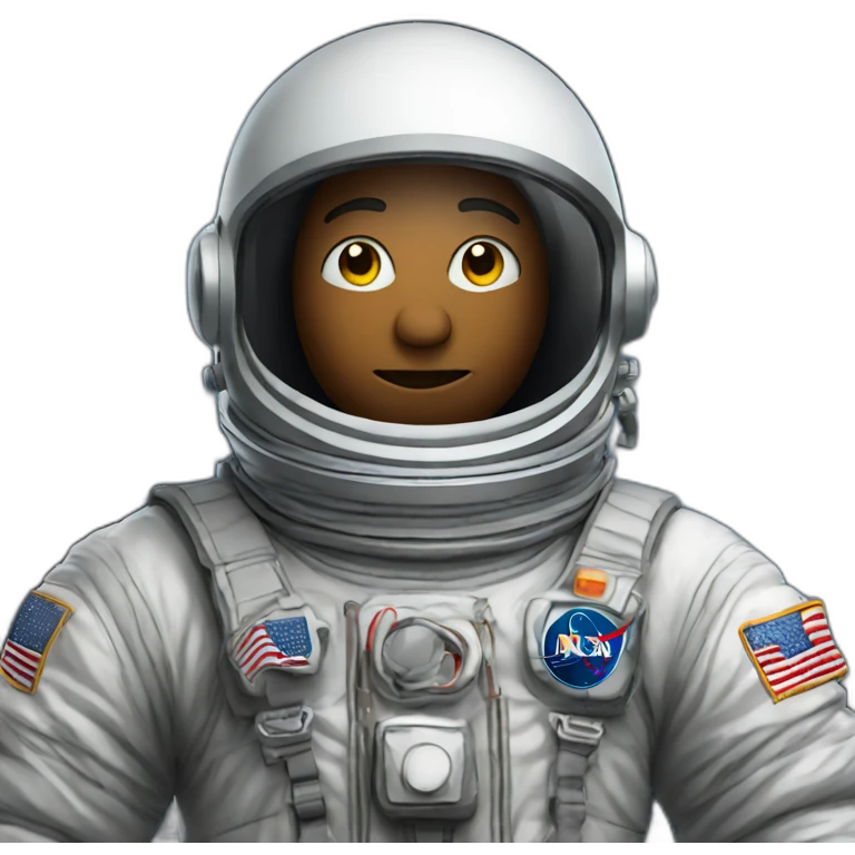 Spaceman in overalls emoji