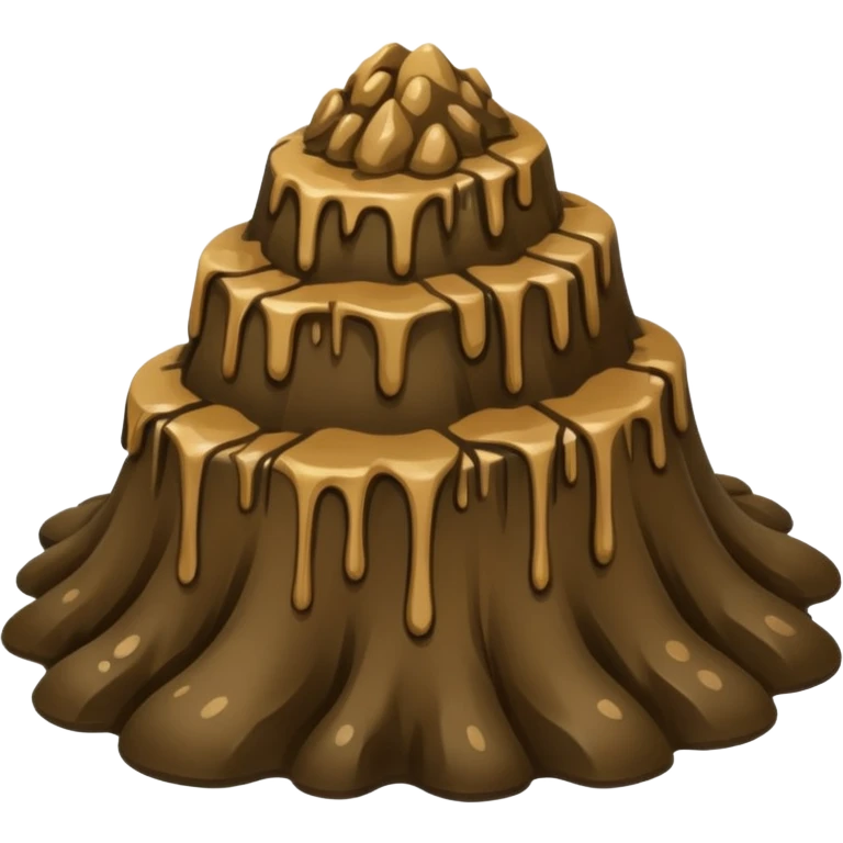 Mud emoji