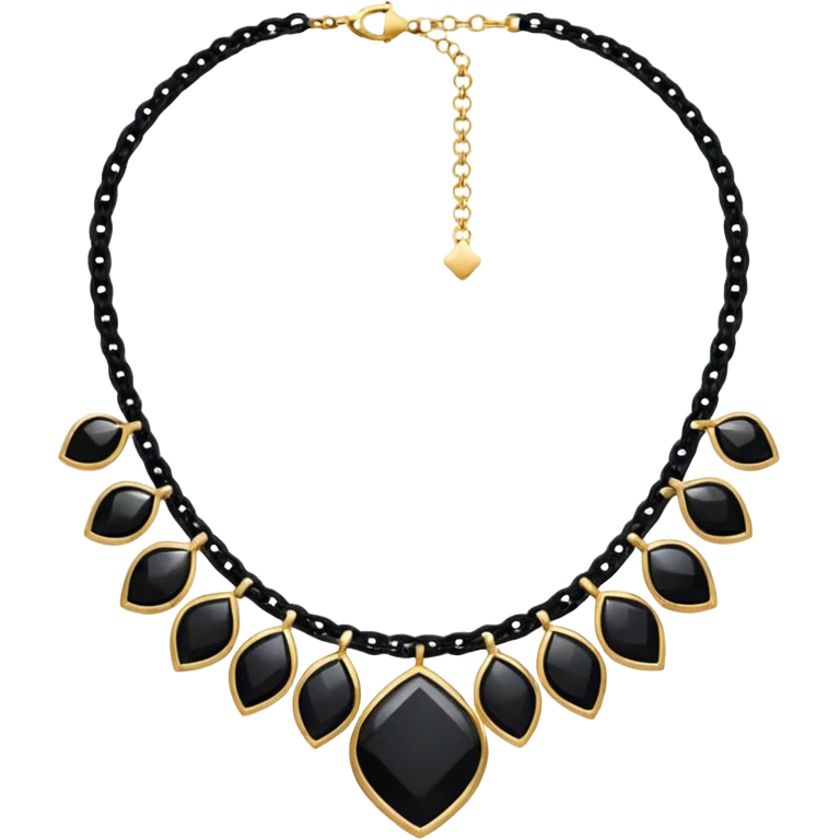black neckles emoji