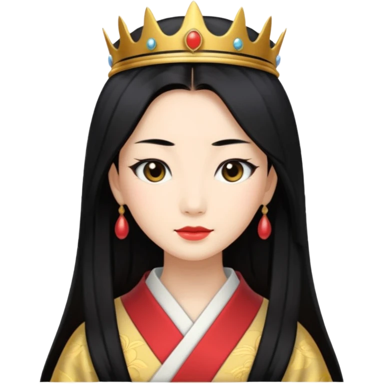 japaneses queens long hairs emoji