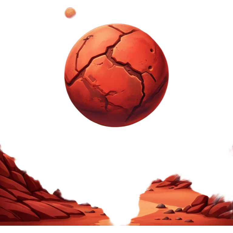 Mars planet emoji emoji
