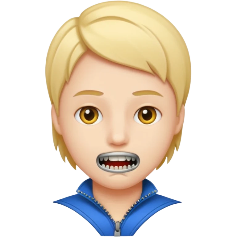 zipper mouth emoji