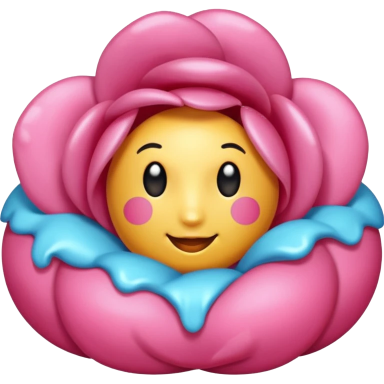 doce rosa emoji