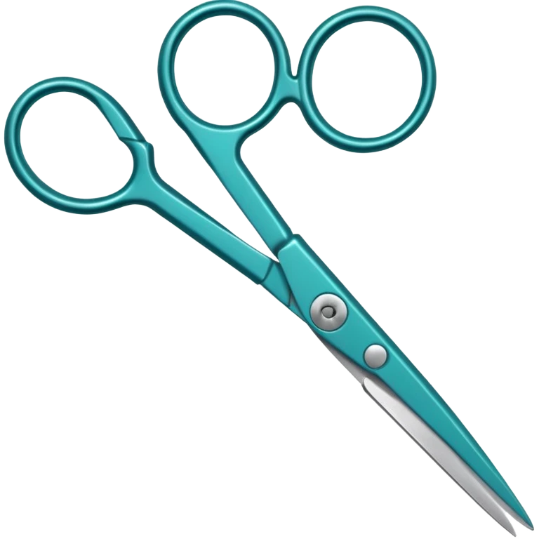 scissors teal  emoji