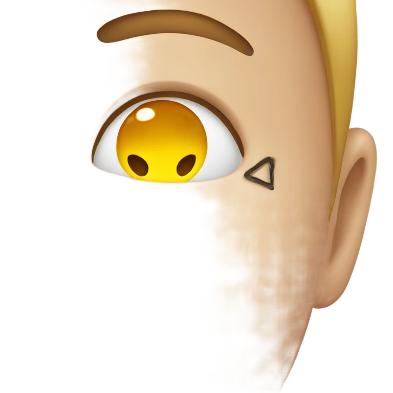 Someone popping a pimple  emoji