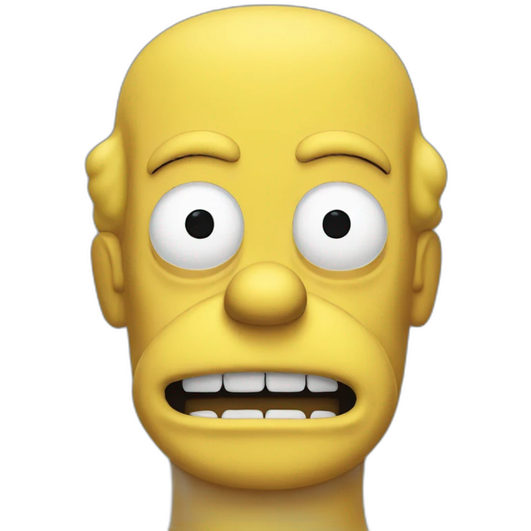 Homer simpson emoji