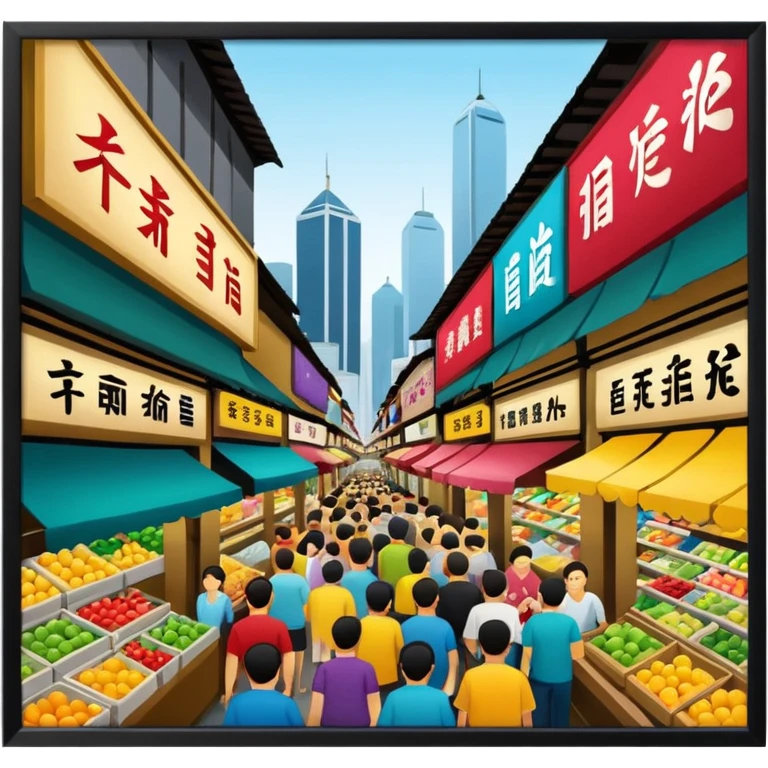 香港街市 emoji