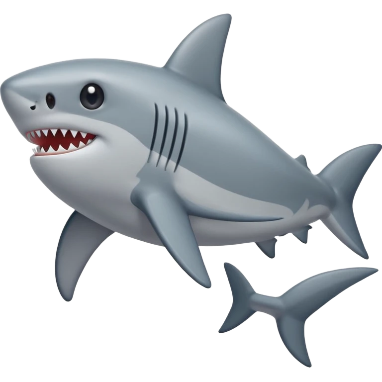 Little shark emoji