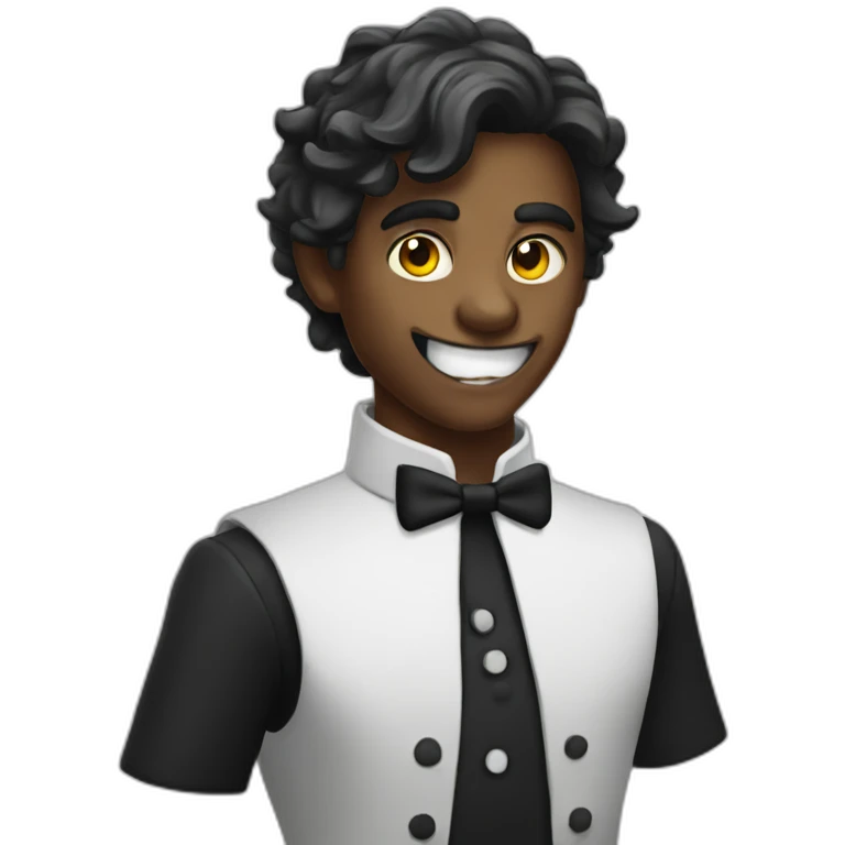 waiter demon emoji