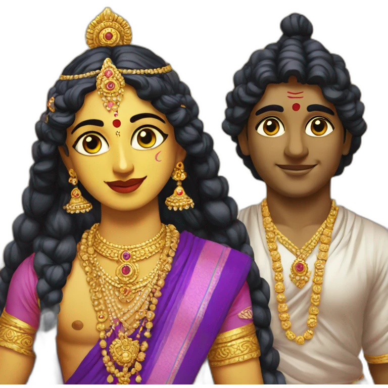 radhe krishna emoji