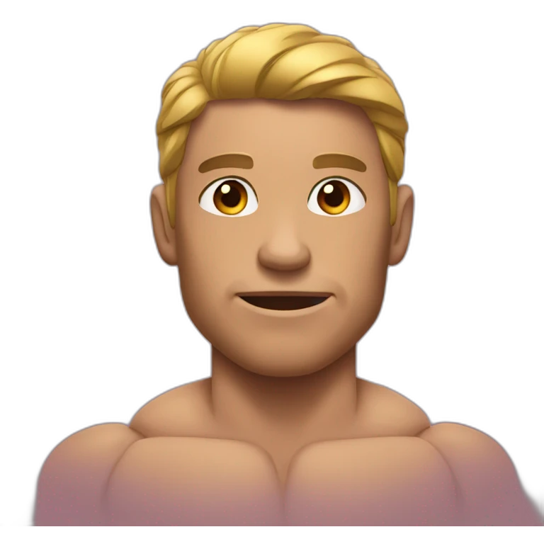 muscular guy  emoji