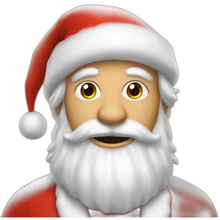 pere noel élan emoji