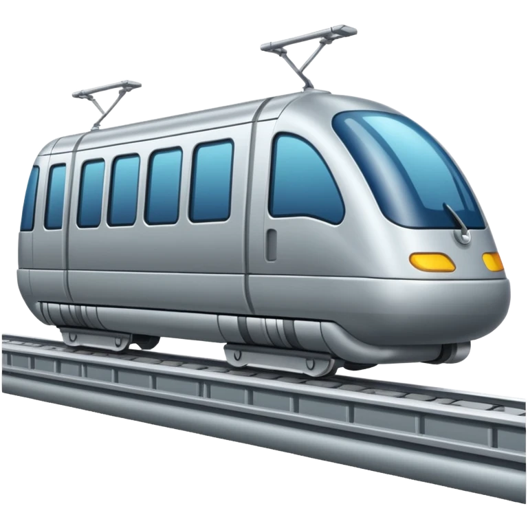 Monorail rail-two emoji