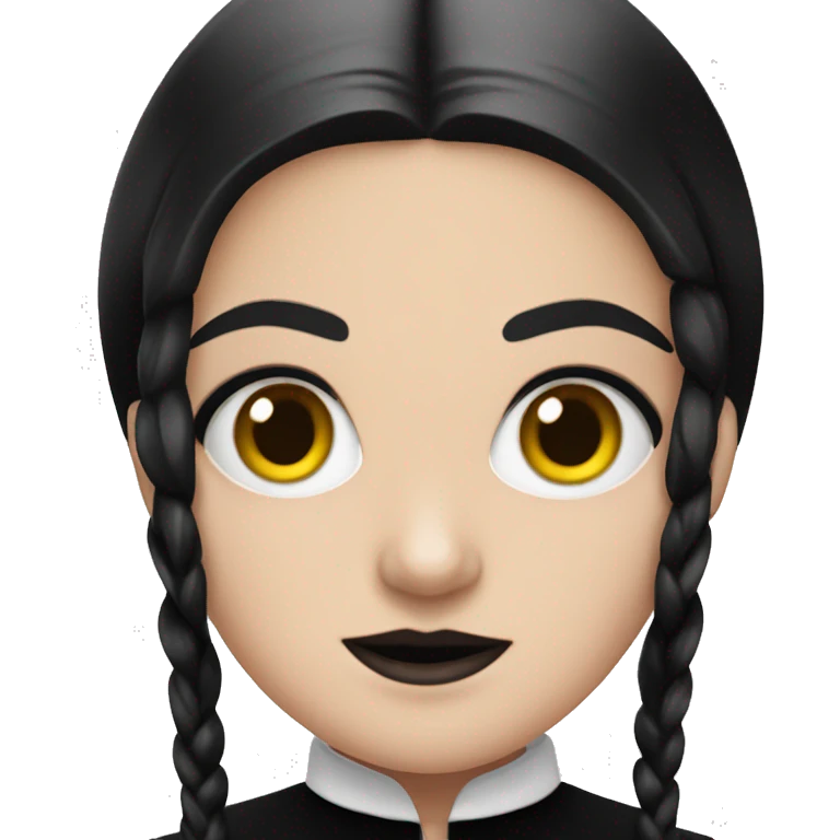 Wednesday Addams emoji