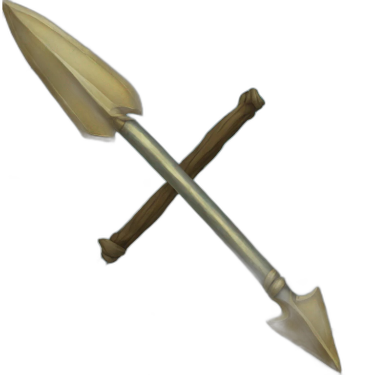 Reversed Sky Spear emoji