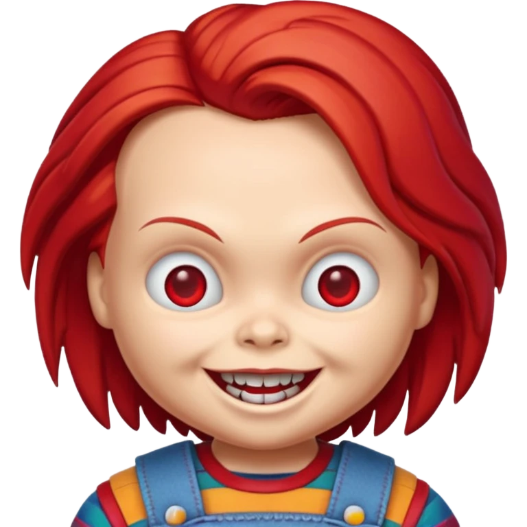 Un emojin de chuky emoji