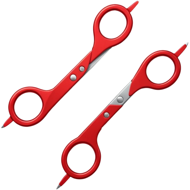 red scissors emoji