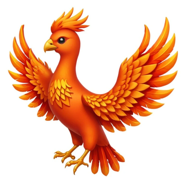 Phoenix bird emoji