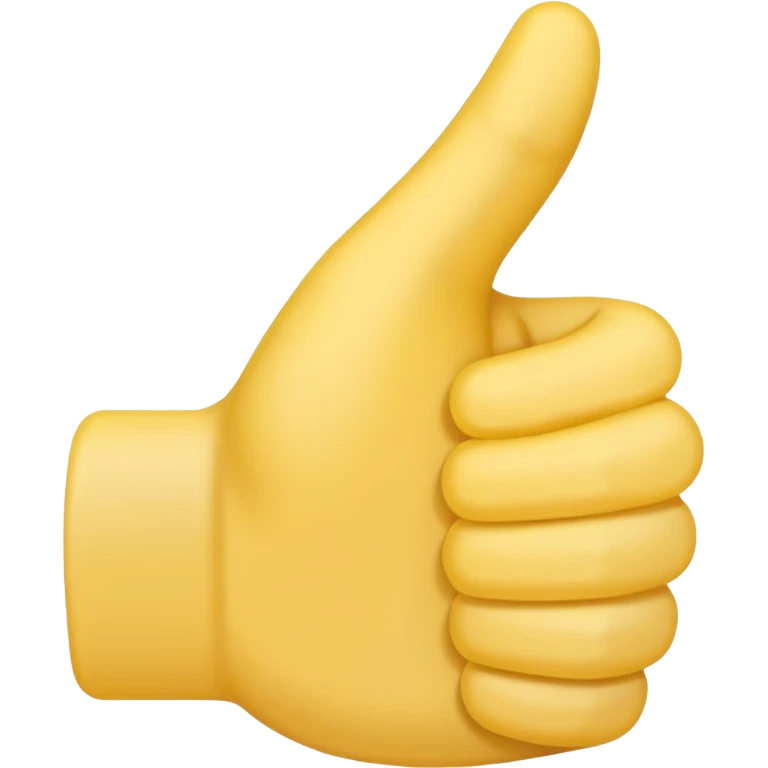 thumbs up emoij extra long thumb emoji