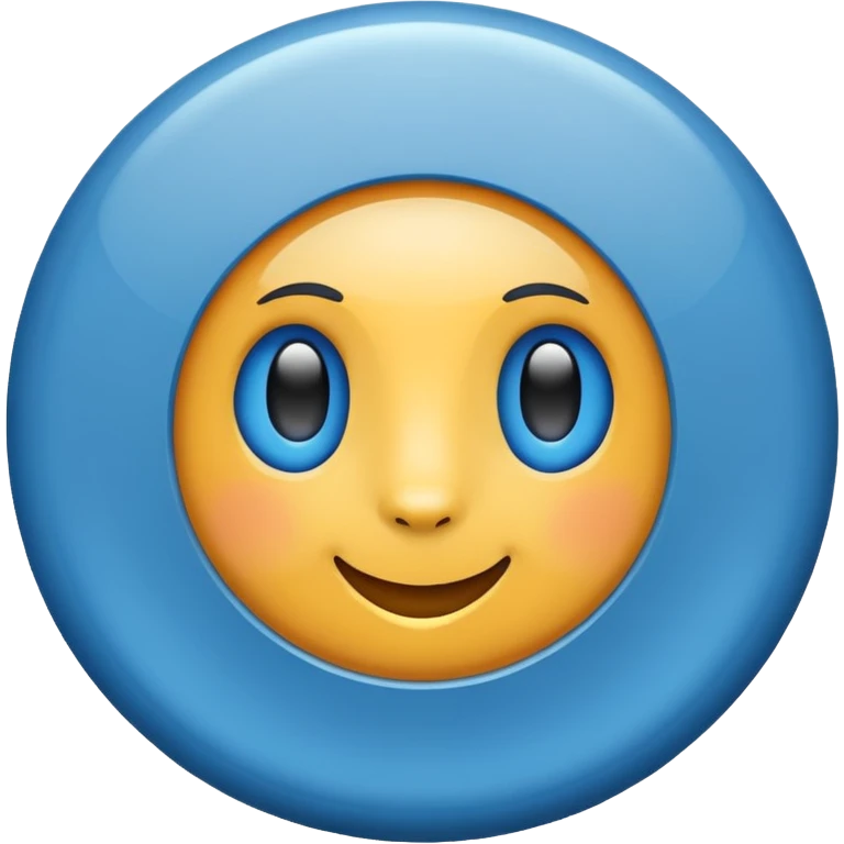  blue tick  emoji