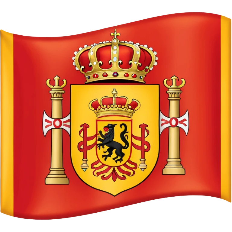 la bandera del imperio español emoji