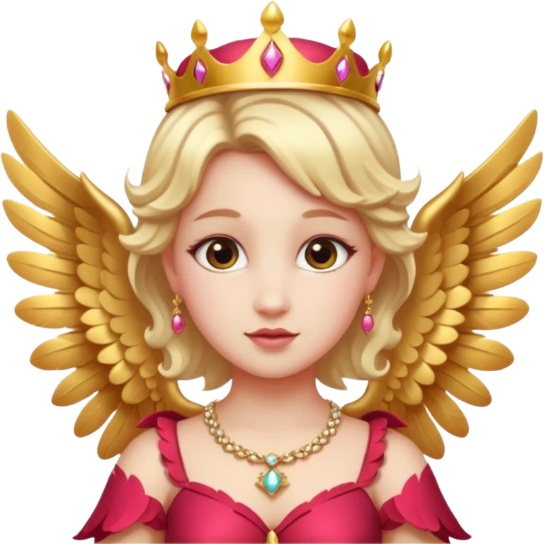 Cupid queen emoji