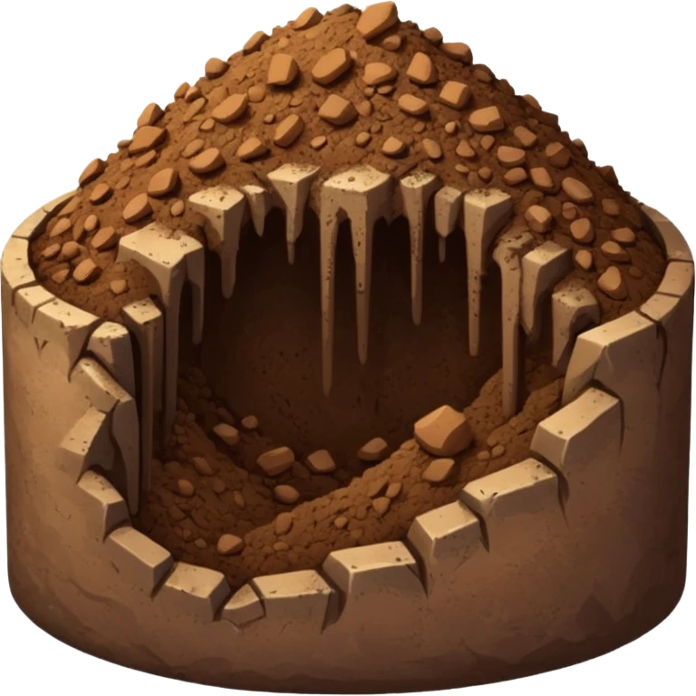 dirt icon emoji