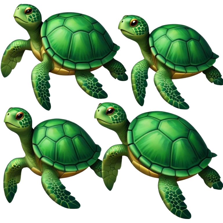 Turtles emoji