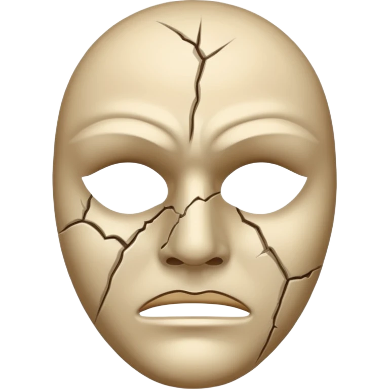 tragic mask emoji