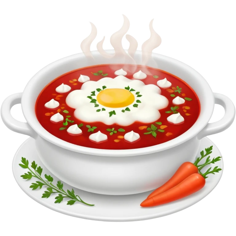 Ukrainian borsch emoji