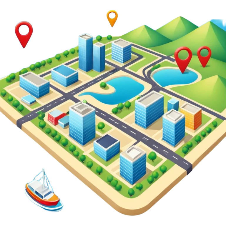 2 gis map emoji