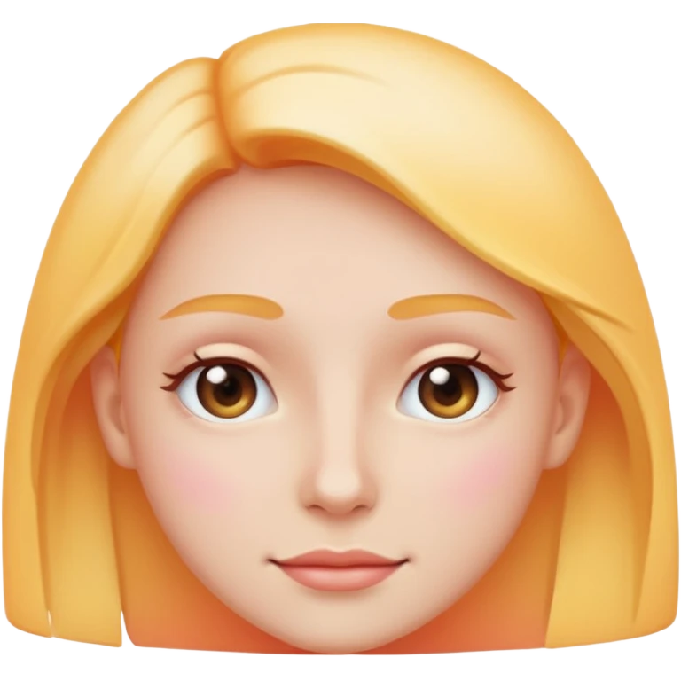 half face before and after glowing skin, minimal emoji illustration, pastel colors, smooth gradient emoji