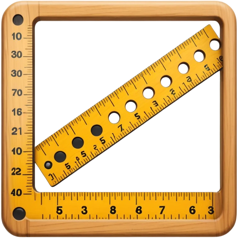 Measure ruler emoji | AI Emoji Generator